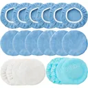 20PCS Polishing Bonnet Pads 5 to 6 Inches Buffer Bonnets Microfiber Car Polisher