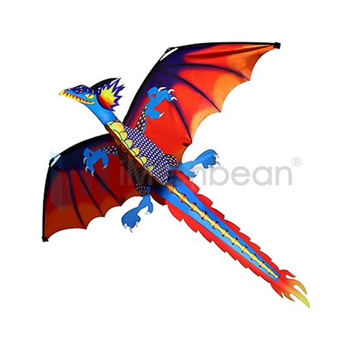 3D Dragon Single Line Kite For Adult Kids Classical Sports Outdoor Easy To Fly