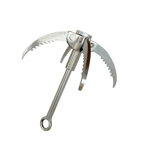 Grappling Hook Folding Survival Claw Multifunctional Stainless Steel for Outdoor