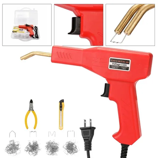 Plastic Welder Welding Tool 110V Staple Repair Car Bumper Machine Hot Stapler