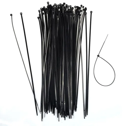 1000 pcs 12" Nylon Plastic Zip Trim Wrap Cable Loop Ties Wire Self Lock