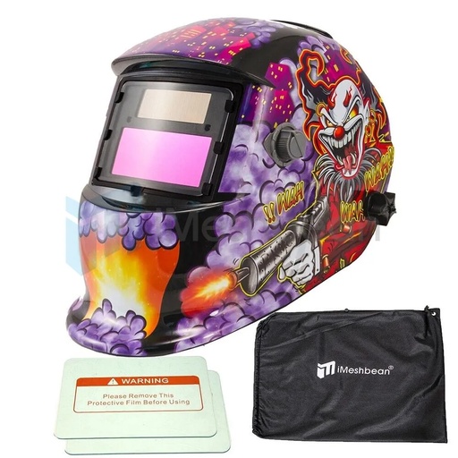 Clown pro Solar Welder Mask Auto-Darkening Welding Helmet Arc Tig mig grinding