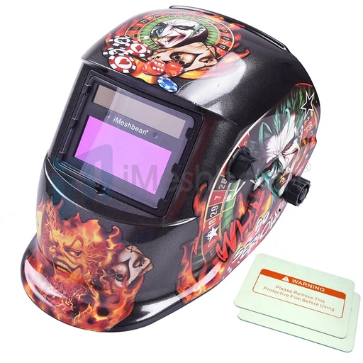 GLA Pro Solar Auto Darkening Welding Helmet Arc Tig Mig Mask Grinding Welder