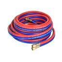 25 Ft Oxygen Acetylene Hose 1/4 Inch Twin Welding Hose Cutting Torch Hoses New
