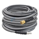 100ft Pressure Washer Hose 4000PSI Non-Marking 3/8" Couplers Hot&Cold Water 275F