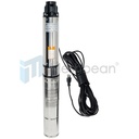 1 HP Submersible Pump, 4" Deep Well, 115V, 33 GPM, 100ft Long Electric Cord