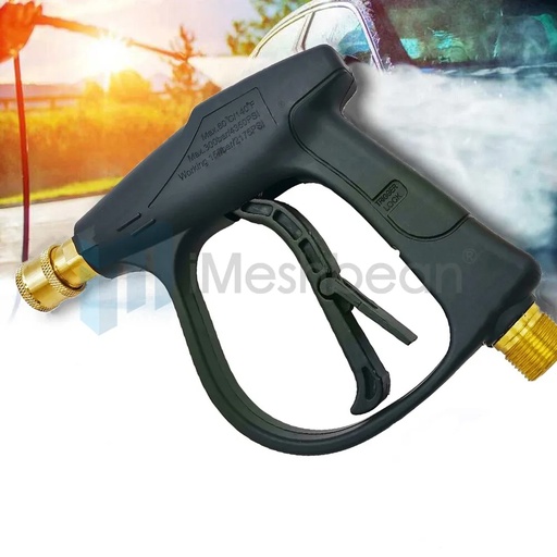 3000PSI High Pressure Washer Gun Foam Water Spray Power Wand Nozzle For Car Yard