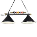 43" Hanging Pool Table Lights Fixture Billiard Pendant Lamp w/5 Billiard Balls