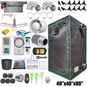 40"x40"x80" Complete Grow Tent Kit w/LED Full Spectrum Grow Light+Air Filter Kit+Duct Fan