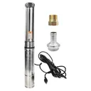2 HP 4 inch Deep Well Submersible Pump 220V 37GPM 427ft Lift 33ft Cord Stainless Steel