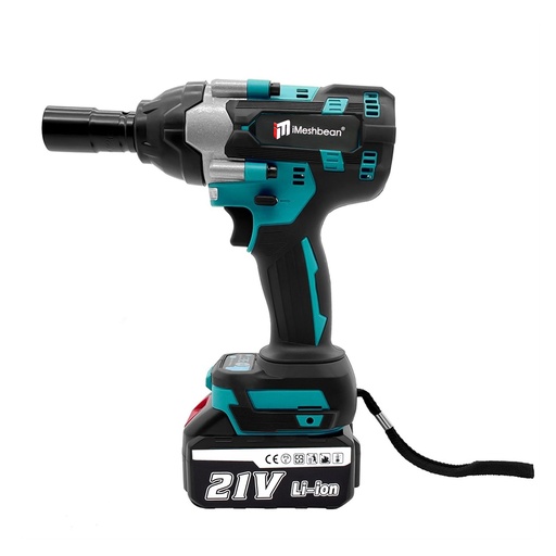 21V Lithium‑Ion Brushless Cordless Impact Gun High‑Torque 1/2 in. Electric Impact Wrench