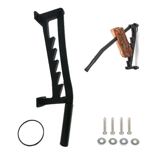 [GR20671] Wall Mounted Firewood Splitter With Extended Handle Manual Kindling Splitter For Indoor or Outdoor