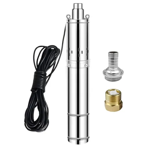 [PU23897] 1/2 HP 4 inch Deep Well Submersible Pump 110V 9GPM 328FT Lift 33FT Cord 1 inch NPT Discharge