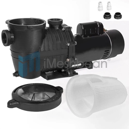 [PU20470] 1 1/2HP INGROUND Swimming Pool Pump 230V 2 Speed High-Flo Energy Saving