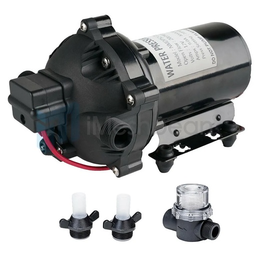 [PU09267] 5.5GPM 12V Water Pressure Diaphragm Pump 70PSI Self Priming Demand Pump 5.5 Gal