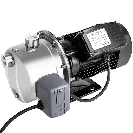 [PU07305] 1/2HP 70 L/H Shallow Well Jet Water Pump w/Pressure Switch Stainless