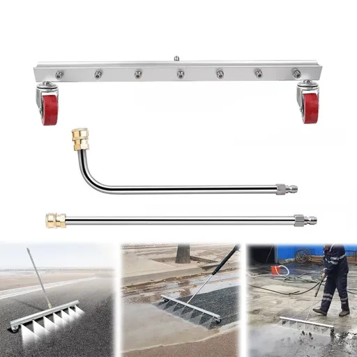 [PQ20256] 39" Pressure Power Washer Undercarriage Under Car Cleaner 4000 PSI Water Broom