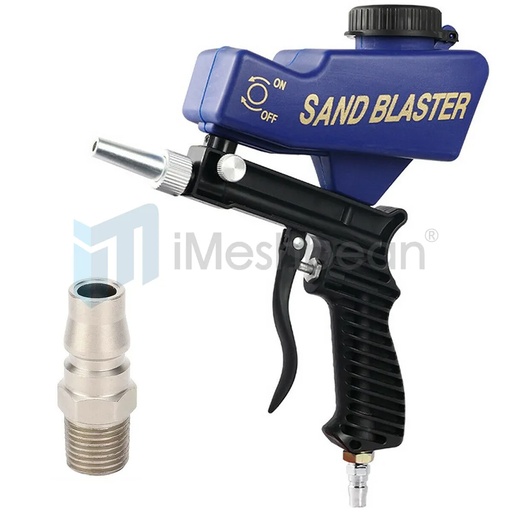 [PR09489] Hand Held Portable Media Spot Sand Blaster Gun Air Gravity Feed Rust Remover