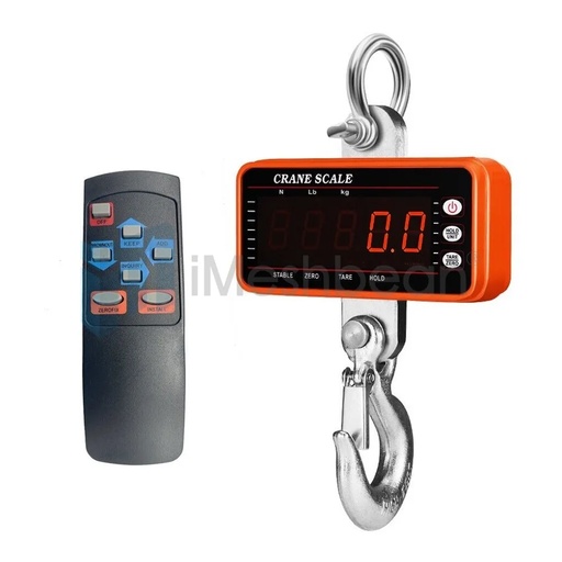 [HS20060] Industrial Heavy Duty Digital Hanging Scale Crane Scale 2200lbs/1000kg