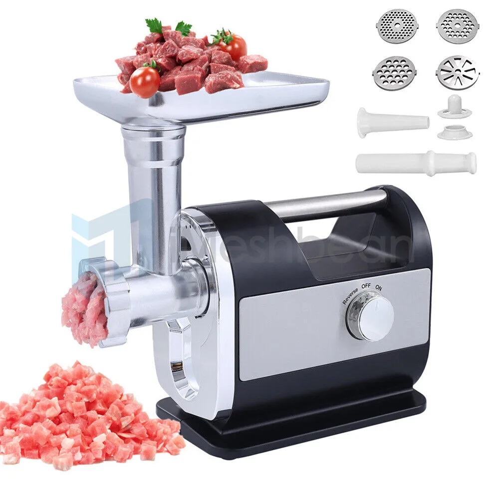 Electric Meat Grinder, Sausage Stuffer Machine,3200W Max,Stainless ...