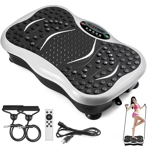 [NF08647] Whole Body Exercise 3D Vibration Platform Plate Fitness Massager Machine Slim