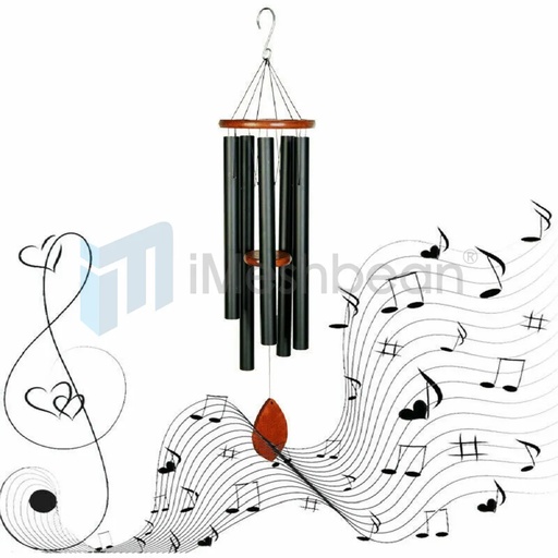 [FD07964] Large 36'' Metal Windchime Chapel Bells Wind Chimes Door Hanging Home Decor