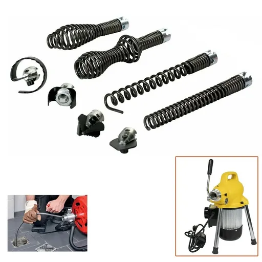 [AH09521A] Fit Ridgid K-375 K-380 K-40K-50 Drain Cleaning Sectional Machine Part Auger Bits