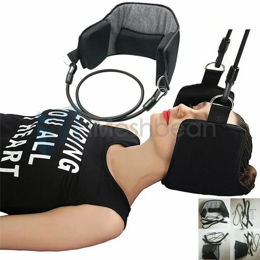[YQ06697] Neck Relief Hammock Portable Cervical Traction Device for Neck Pain