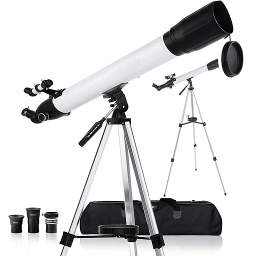 [ZT08427] 700mm Astronomical Telescope Refractor High Tripod 24-234X for Moon Star Watch