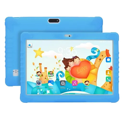 [QZ07325] Blue Android 8.0 Ten Core 10.1 Inch HD Kids Tablet Computer PC GPS Wifi Dual Camera