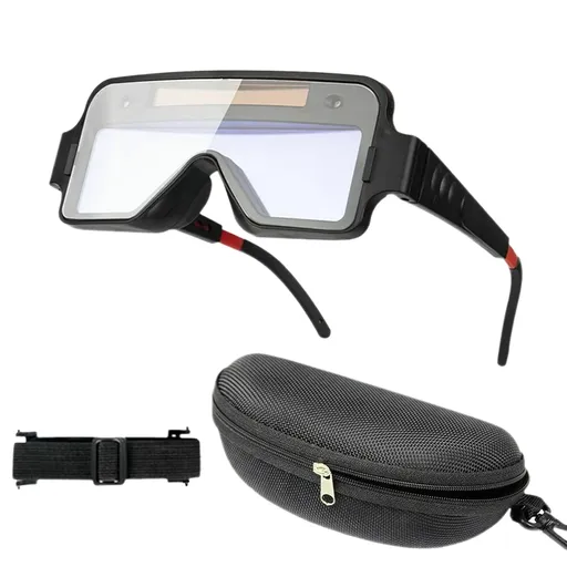 [WE08293] Welding Goggle Auto Dimming Solar Power For Soldering Mask Helmet Eye Protection