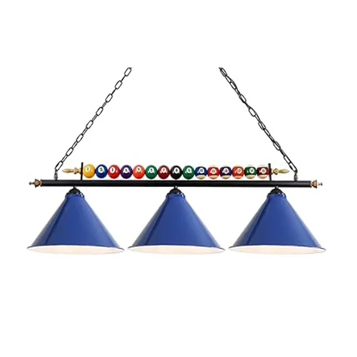 [FW21413] 47" Hanging Pool Table Lights Billiard Pool Table Lighting Fixtures for 7' 8' Game Room Pool Table