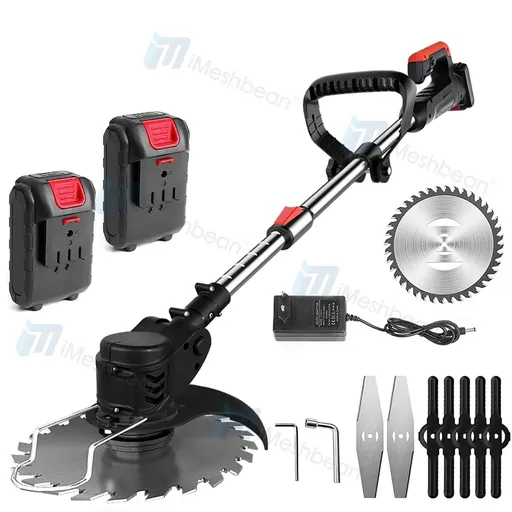 [GJ21284] iMeshbean 24V Lawn Mower Cordless String Weeder Electric Brush Cutter Lawn Edge Compact Power Tool